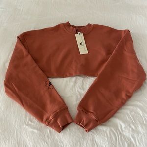 Adidas by Stella McCartney TrueCasuals Cropped Sweatshirt, size small, BNWT